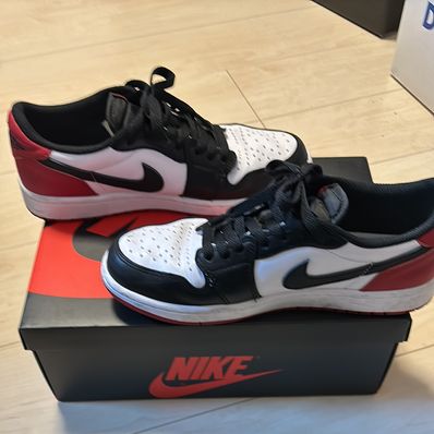 Nike Air Jordan 1 Retro Low OG "Black Toe"
