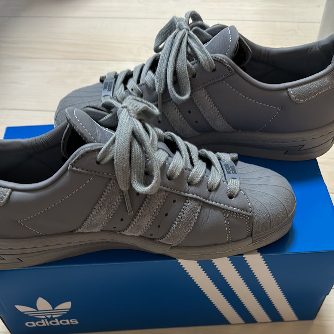 NEIGHBORHOOD × adidas Superstar 2024 "Grey/Footwear White"