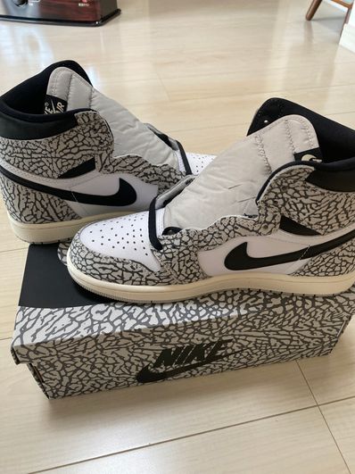 Nike Air Jordan 1 High OG "White Cement/Safari"