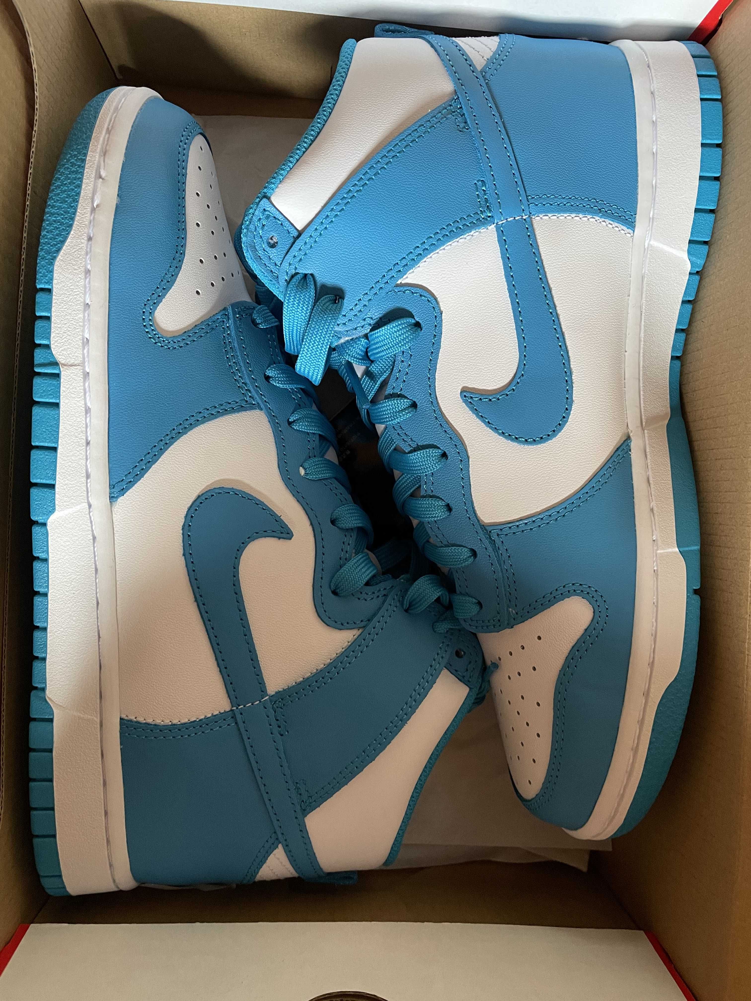 Nike Dunk High "Championship Blue"