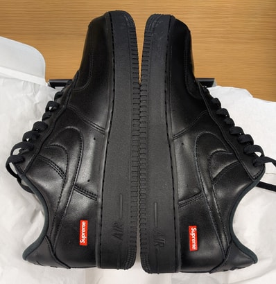 Supreme × Nike Air Force 1 Low "Black"