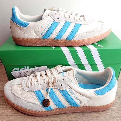 Sporty & Rich × adidas Samba OG "Cream White"