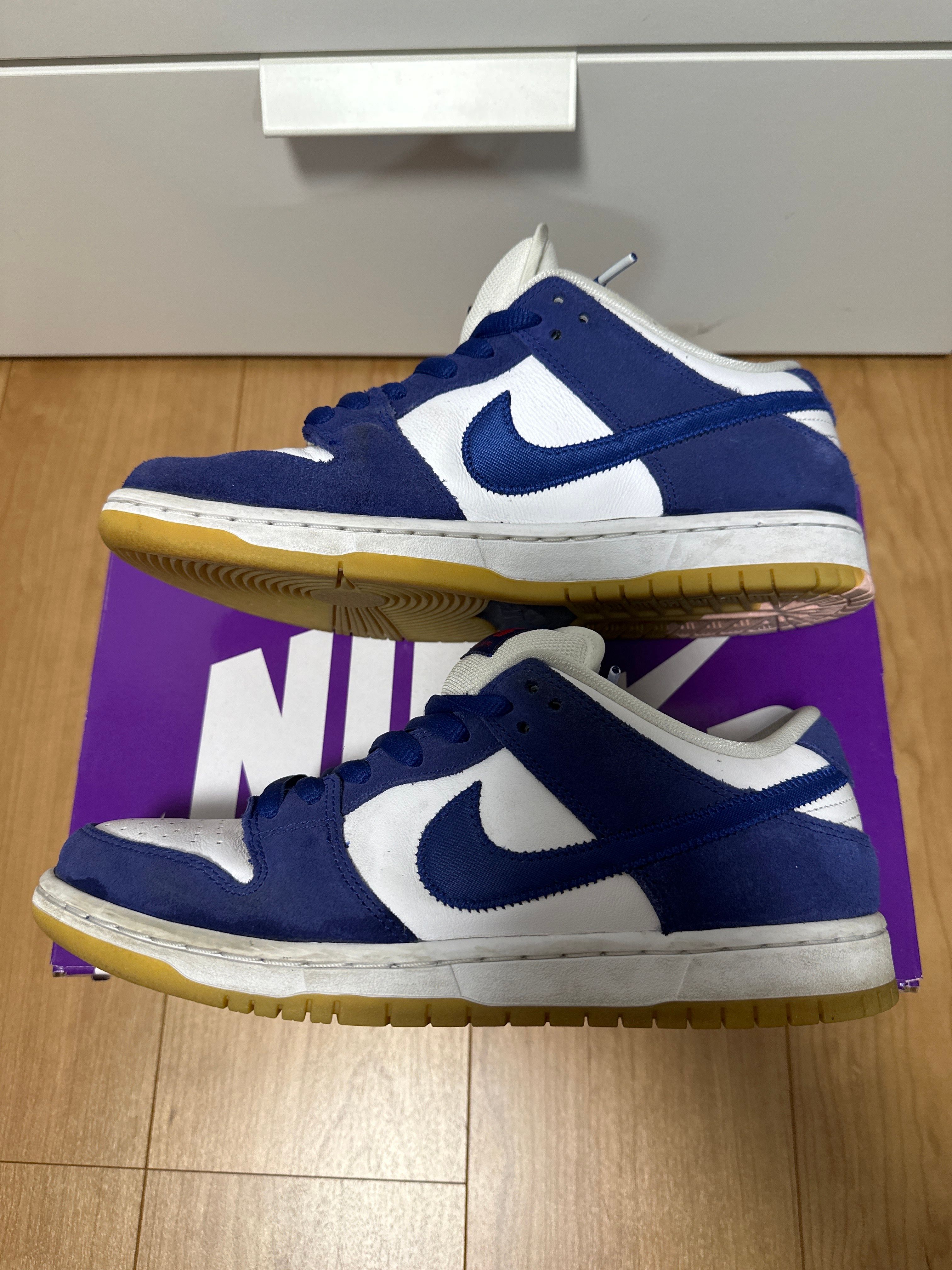 Nike SB Dunk Low "Los Angeles Dodgers/Deep Royal Blue"