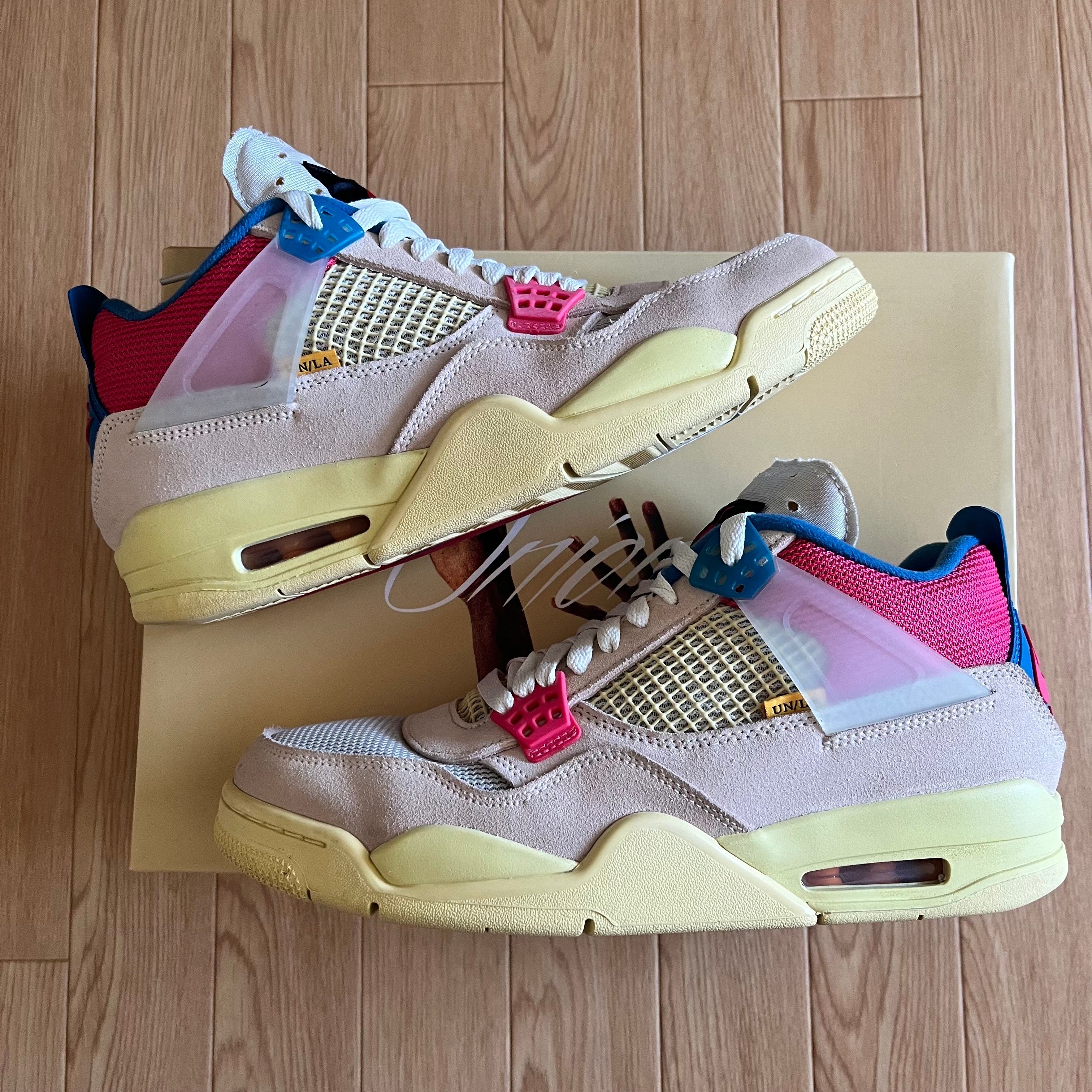 UNION × Nike Air Jordan 4 SP "Guava Ice/Light Fusion Red"