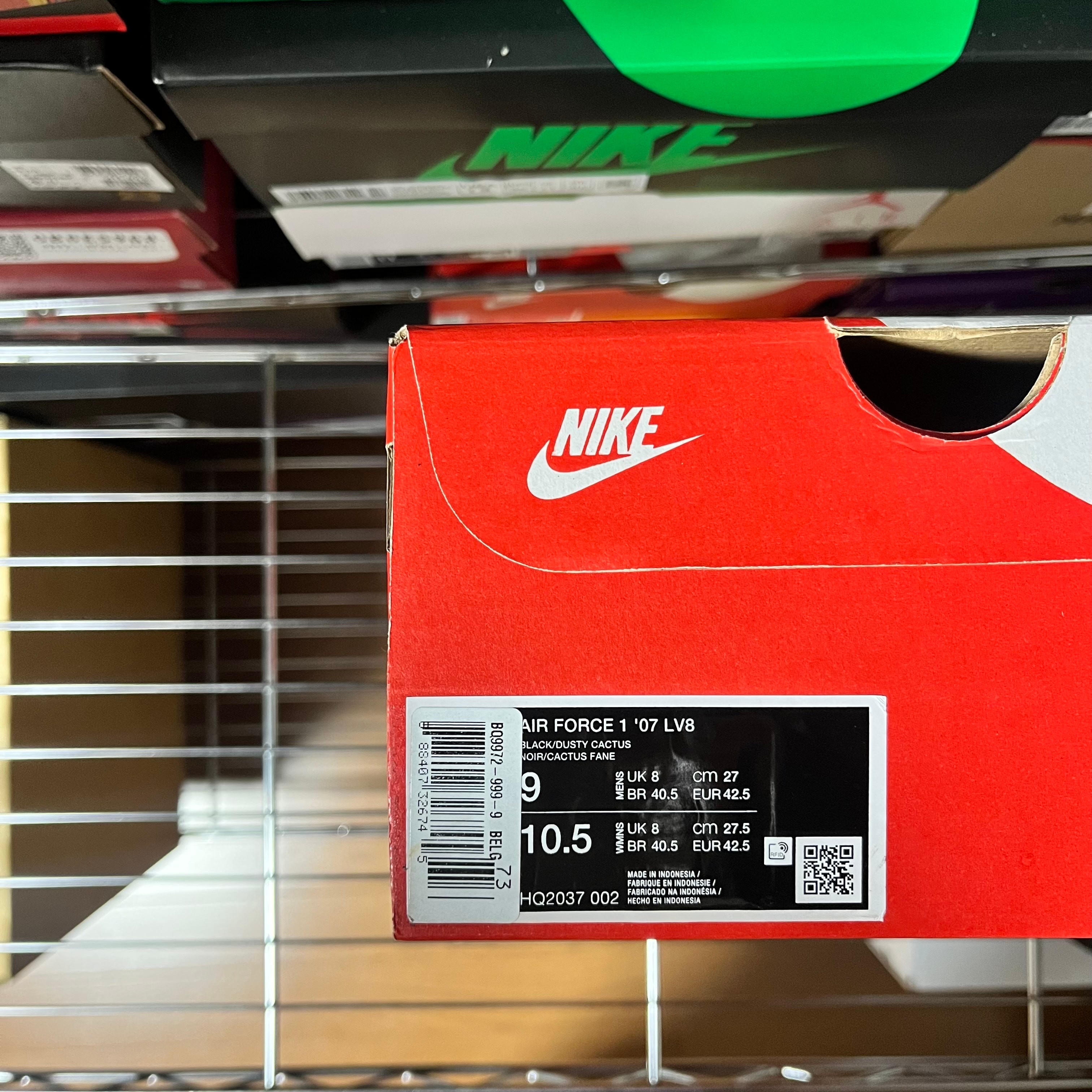 Nike Air Force 1 Low "Black Tiffany"