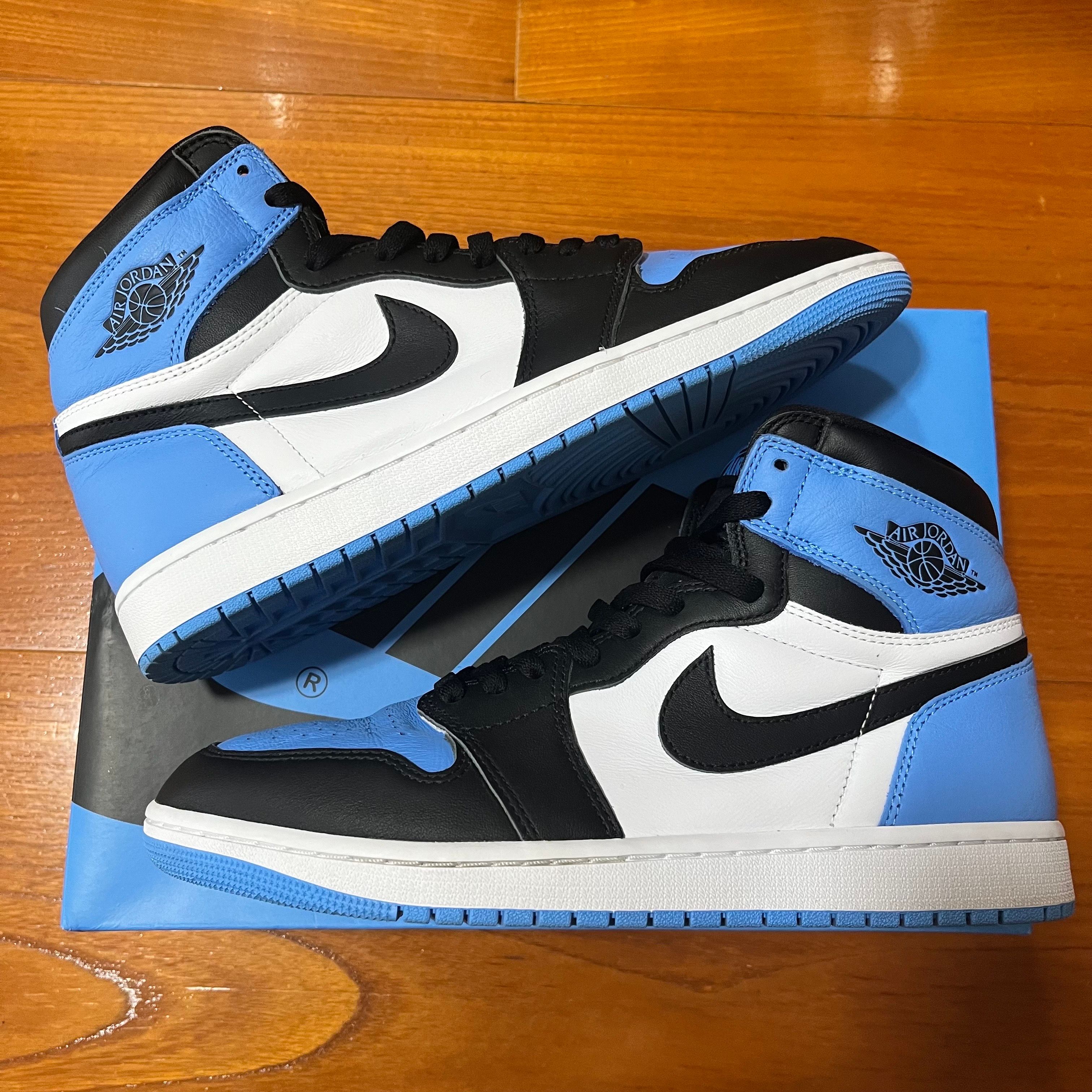 Nike Air Jordan 1 Retro High OG "University Blue/UNC Toe"