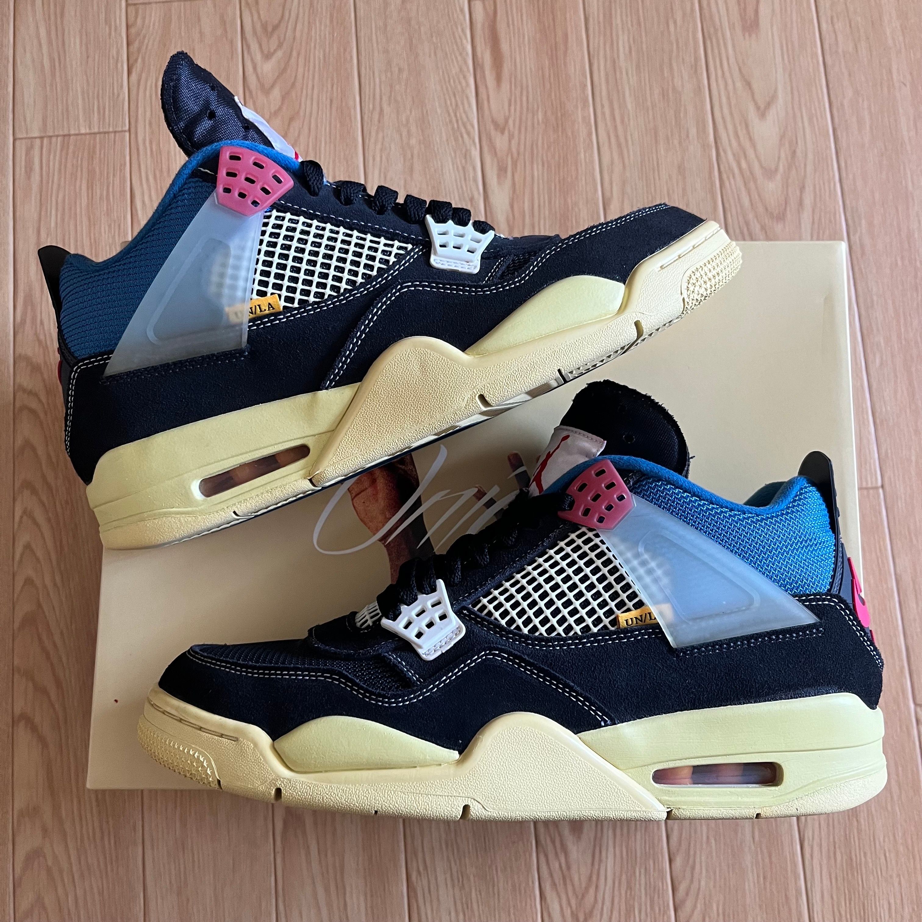 UNION × Nike Air Jordan 4 "Off Noir"