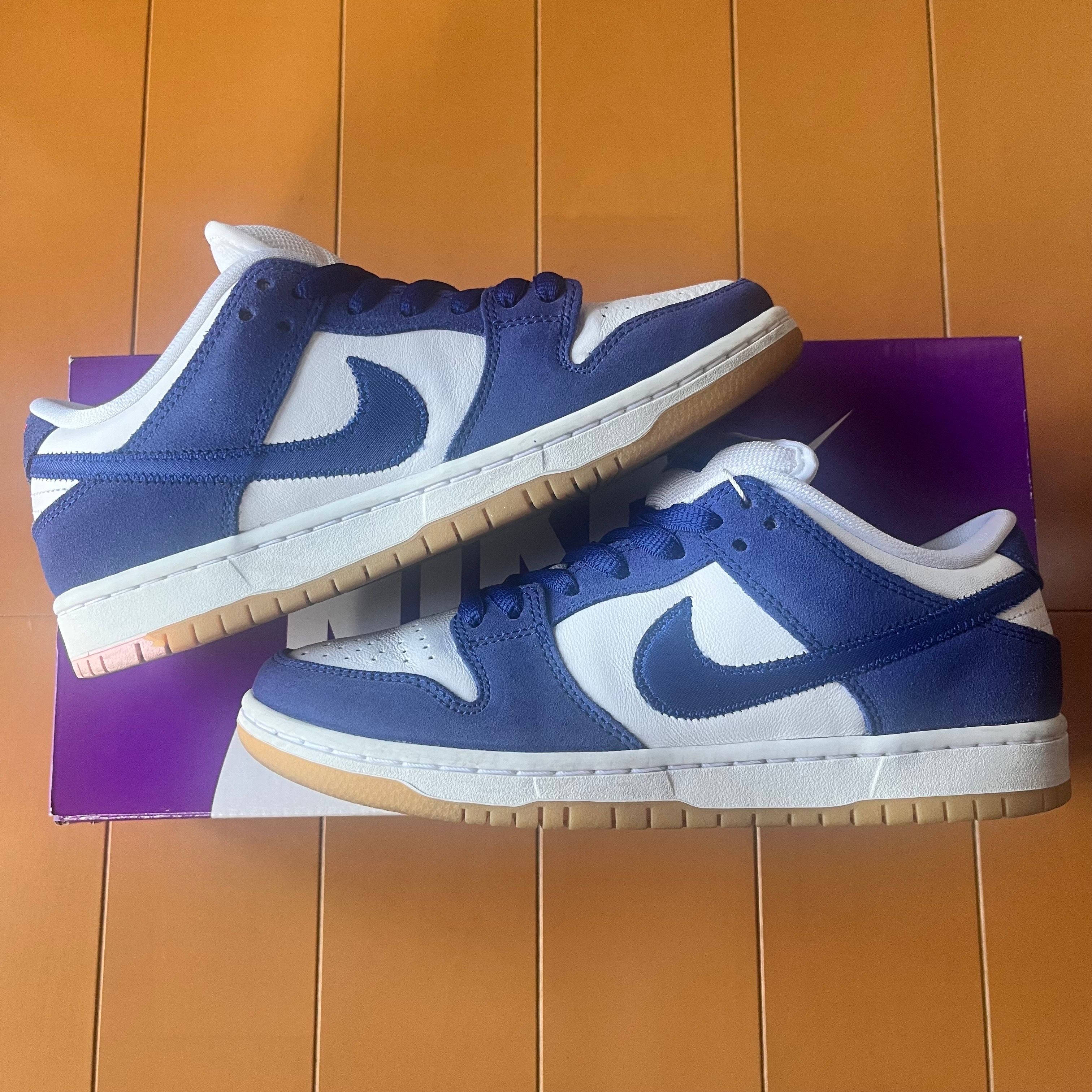 Nike SB Dunk Low "Los Angeles Dodgers/Deep Royal Blue"