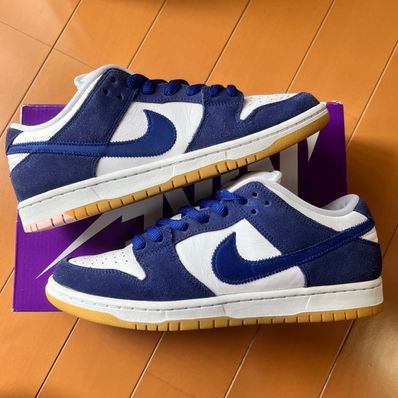 Nike SB Dunk Low "Los Angeles Dodgers/Deep Royal Blue"