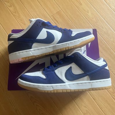 Nike SB Dunk Low "Los Angeles Dodgers/Deep Royal Blue"