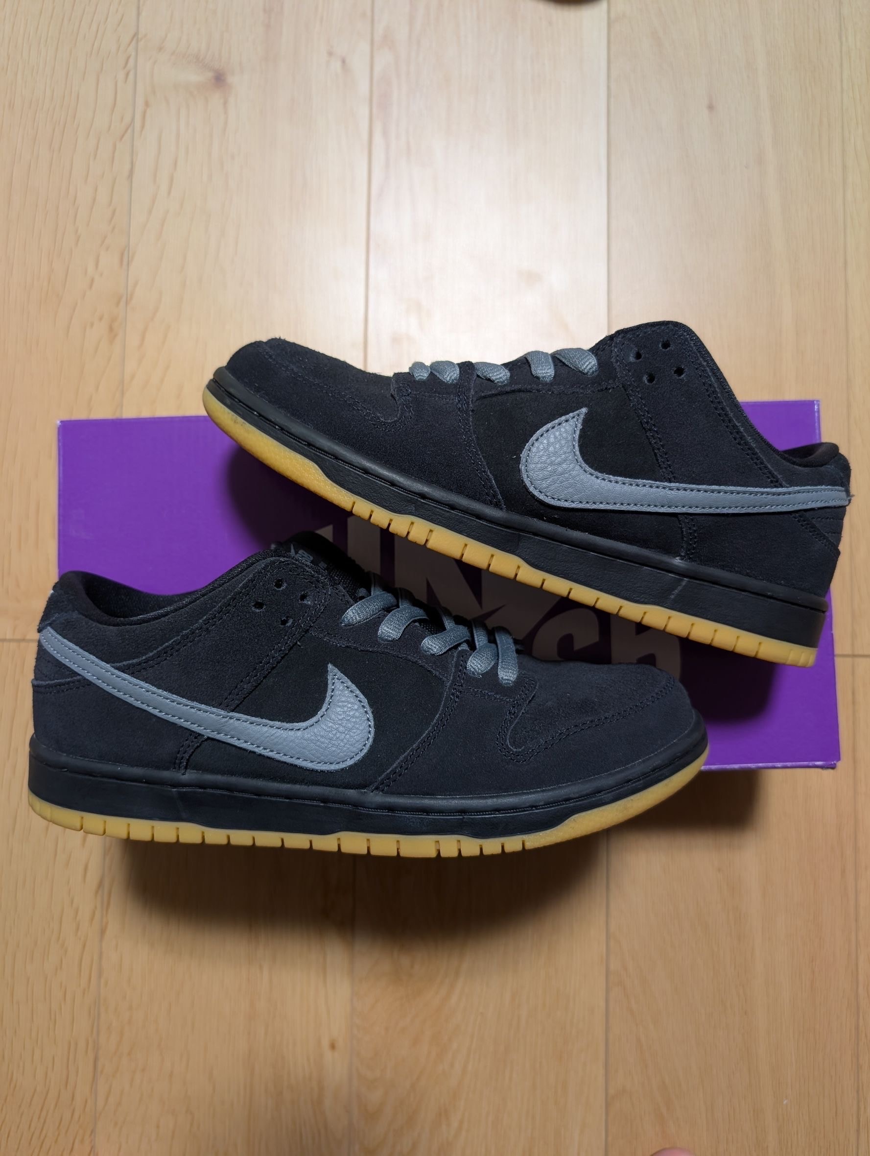 Nike SB Dunk Low Pro "Black/Fog"