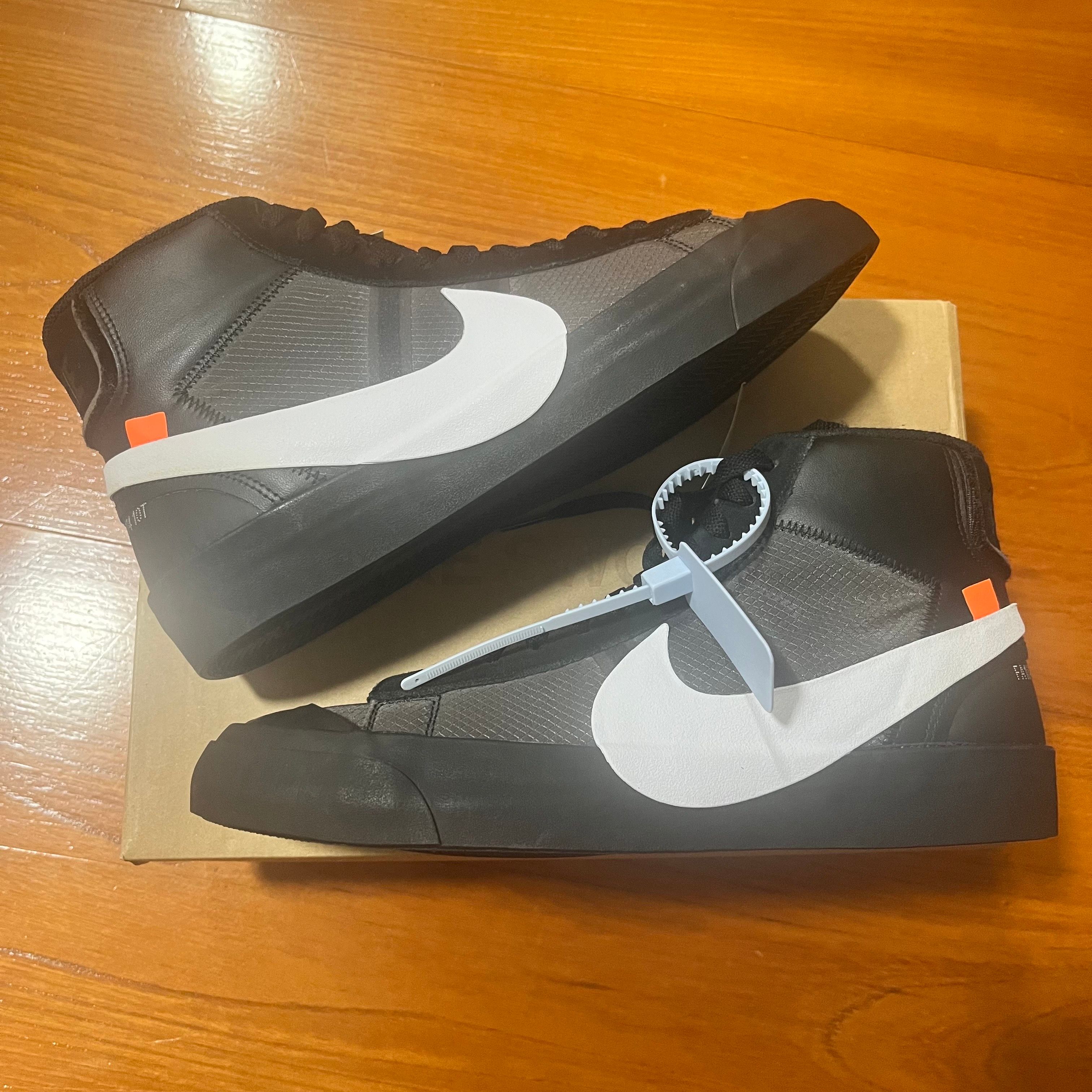 Off-White × Nike Blazer Studio Mid "Grim Reaper"