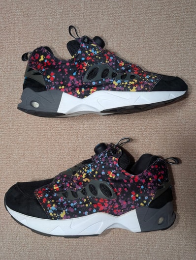 REEBOK INSTAPUMP FURY ROAD STASH ROAD SPLATTER