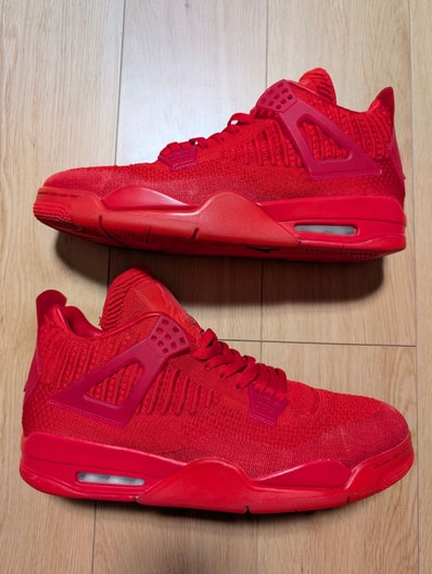 Nike Air Jordan 4 Retro Flyknit "University Red/Black"