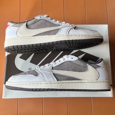 Travis Scott × Nike Air Jordan 1 Low OG SP "Reverse Mocha/Sail and Ridgerock"