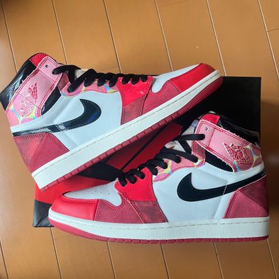 Spider-Man × Nike Air Jordan 1 Retro High OG SP "Spider-Man: Across the Spider-Verse/University Red"