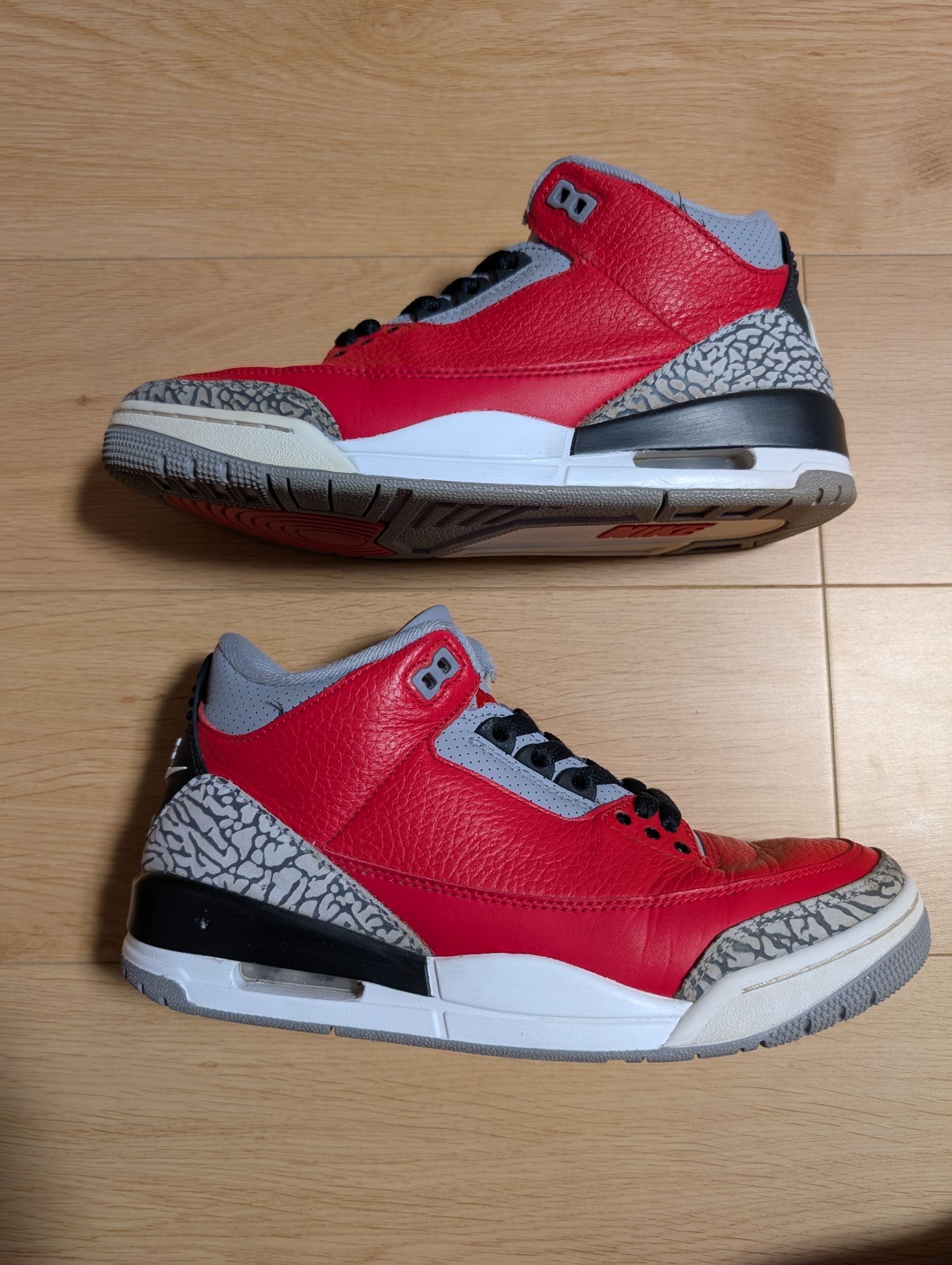 Air Jordan 3 ユナイトファイヤーレッド 28cm Nike】Air Jordan 3 Retro SE Unite Fire Red【Red Cement