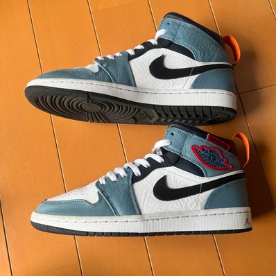 FACETASM × Nike Air Jordan 1 Mid "White/Navy"