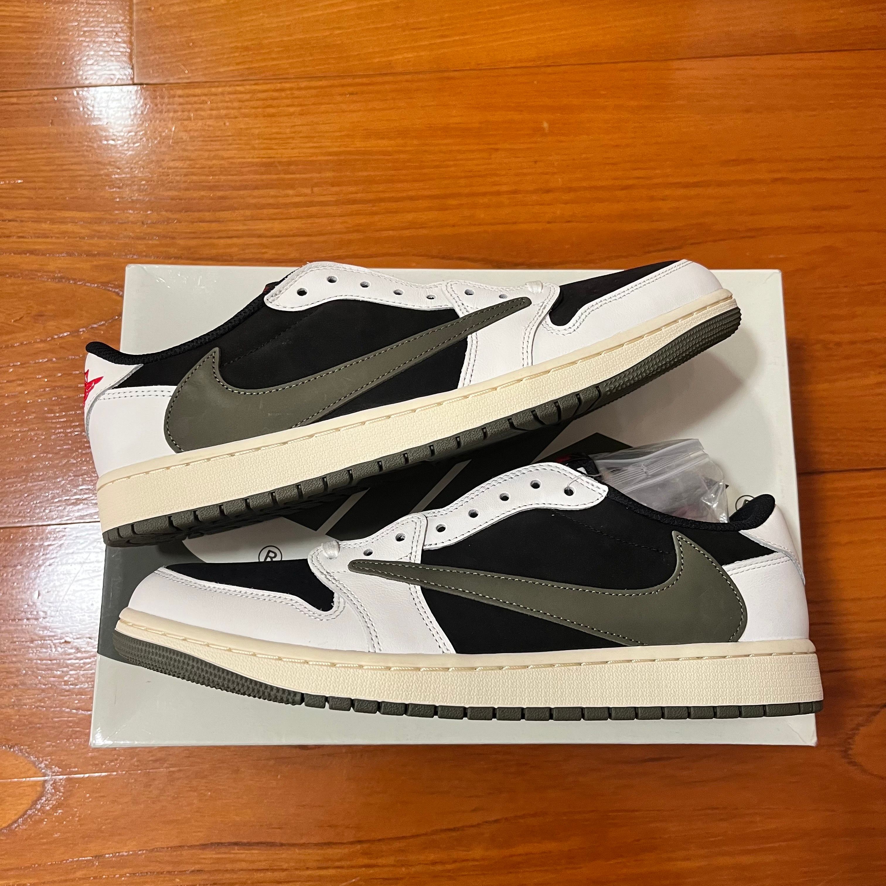 Travis Scott × Nike Women's Air Jordan 1 Low OG "Medium Olive"