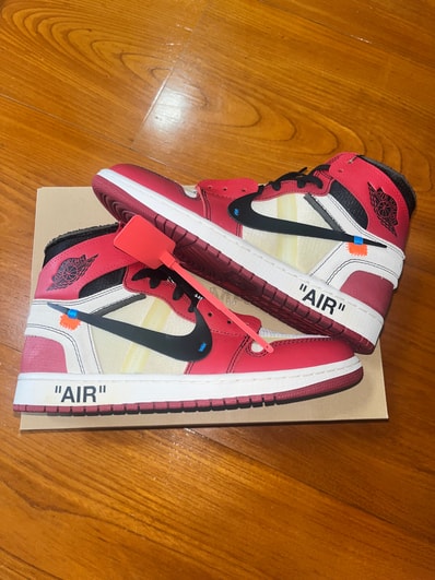 Off-White × Nike Air Jordan 1 Retro High The Ten "Chicago"