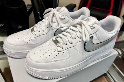 Nike Women's Air Force 1 Low "Silver Swooshes"