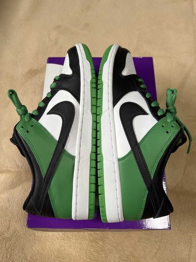Nike SB Dunk Low Pro "Black and Classic Green"