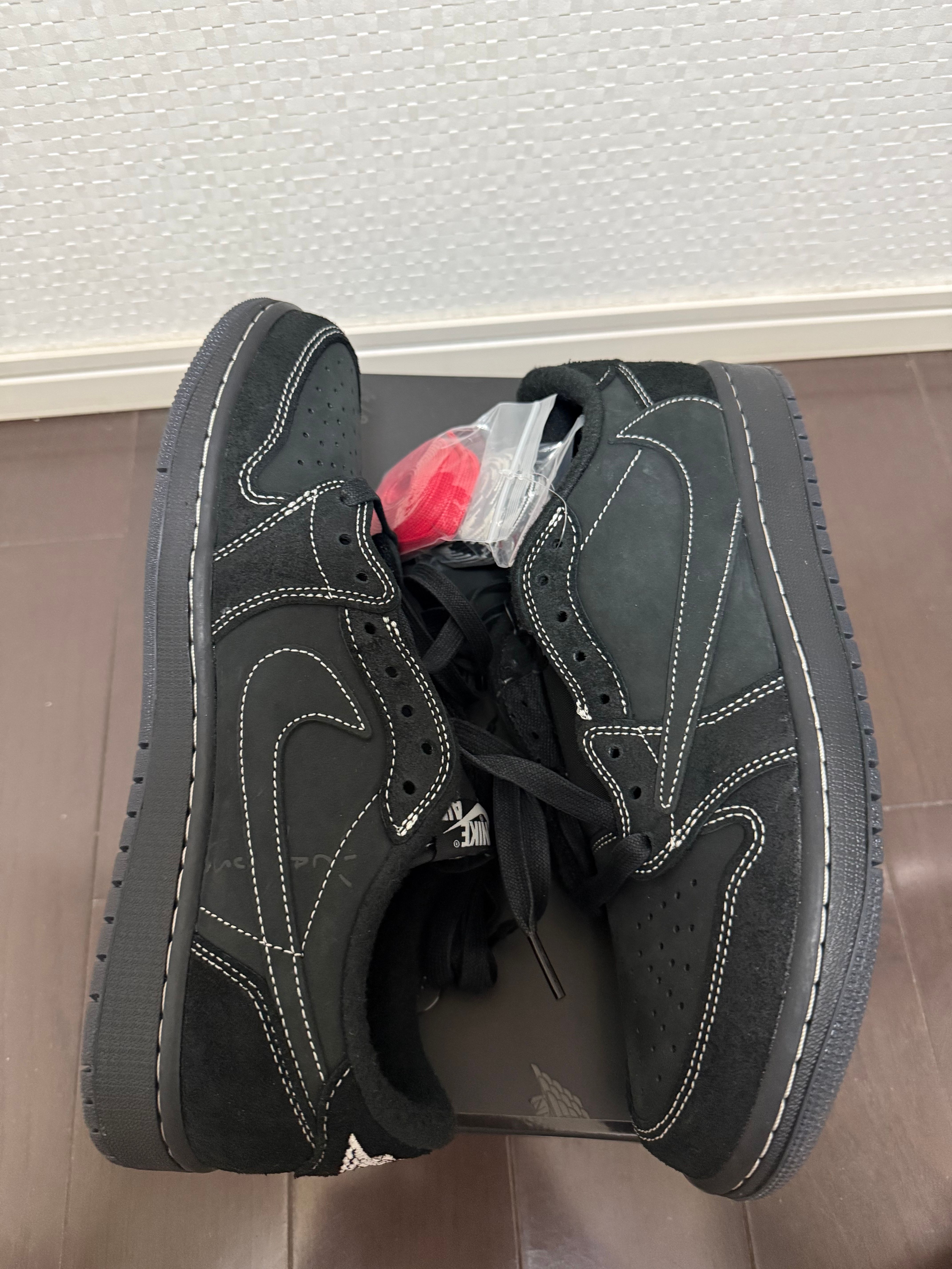 Travis Scott × Nike Air Jordan 1 Low OG SP "Black Phantom"