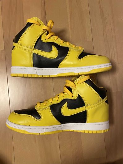 Nike Dunk High "Black/Varsity Maize"