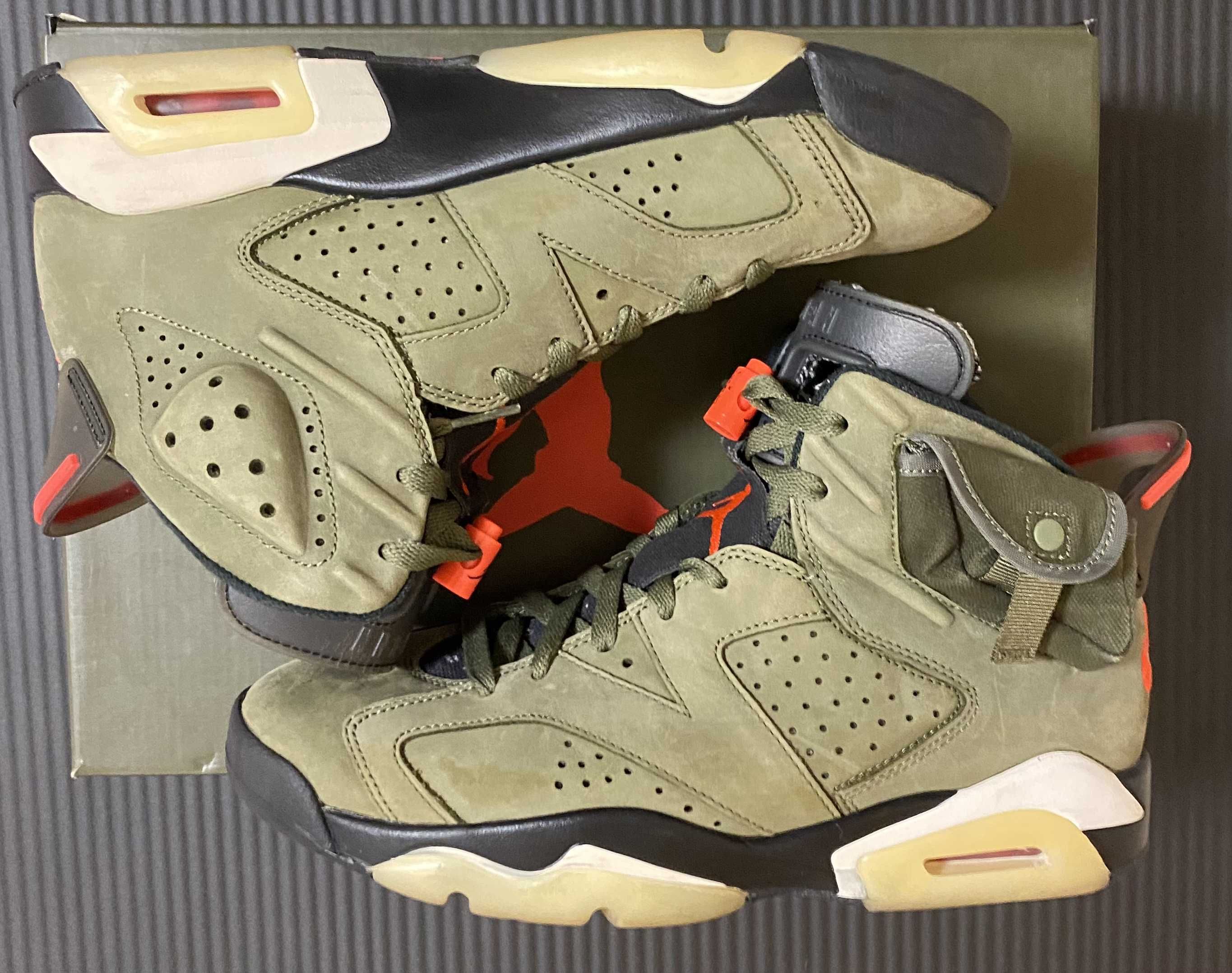 Travis Scott × Nike Air Jordan 6 Retro "Medium Olive"