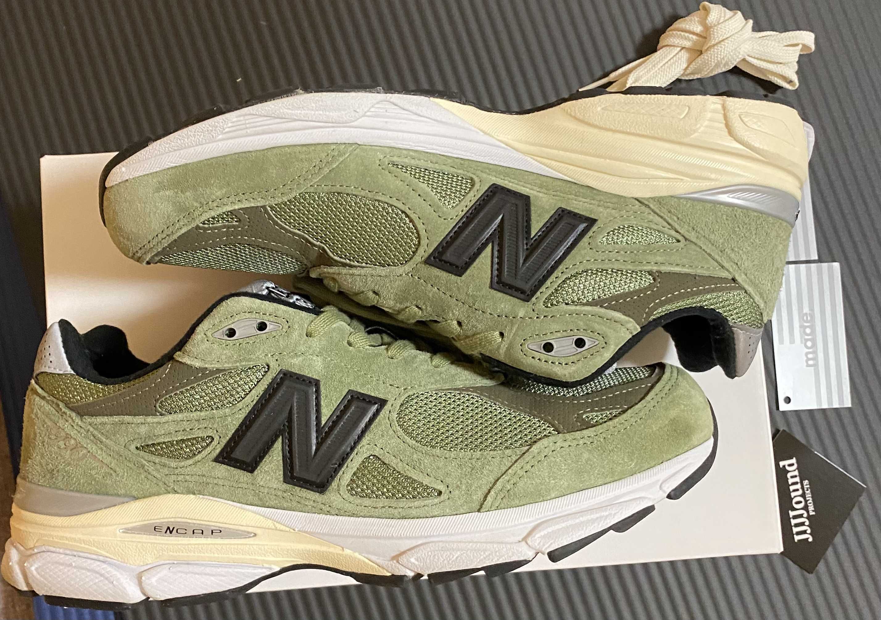 JJJJound × New Balance 990V3 "Green"
