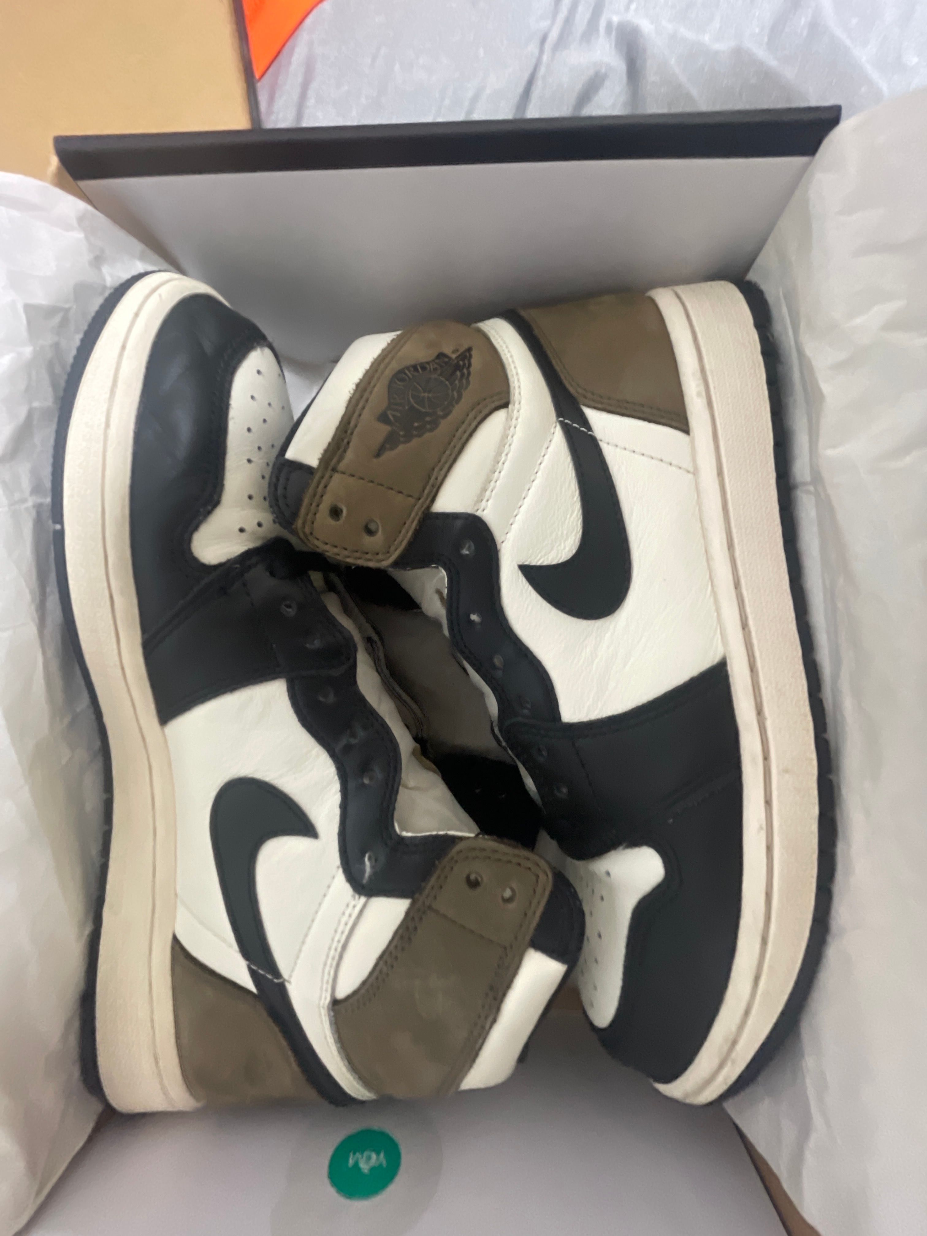 Nike Air Jordan 1 High OG "Sail/Dark Mocha/Black"