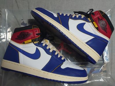 Union × Nike Air Jordan 1 Retro High OG NRG "Storm Blue/Varsity Red"