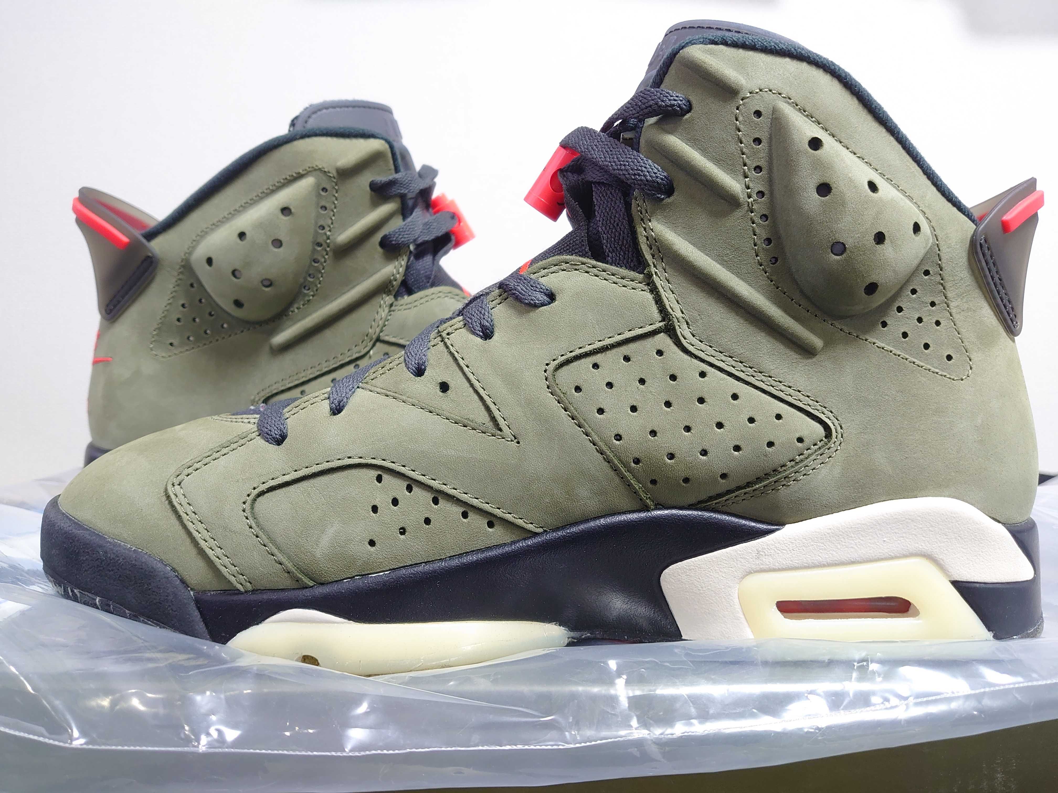 Travis Scott × Nike Air Jordan 6 Retro "Medium Olive"