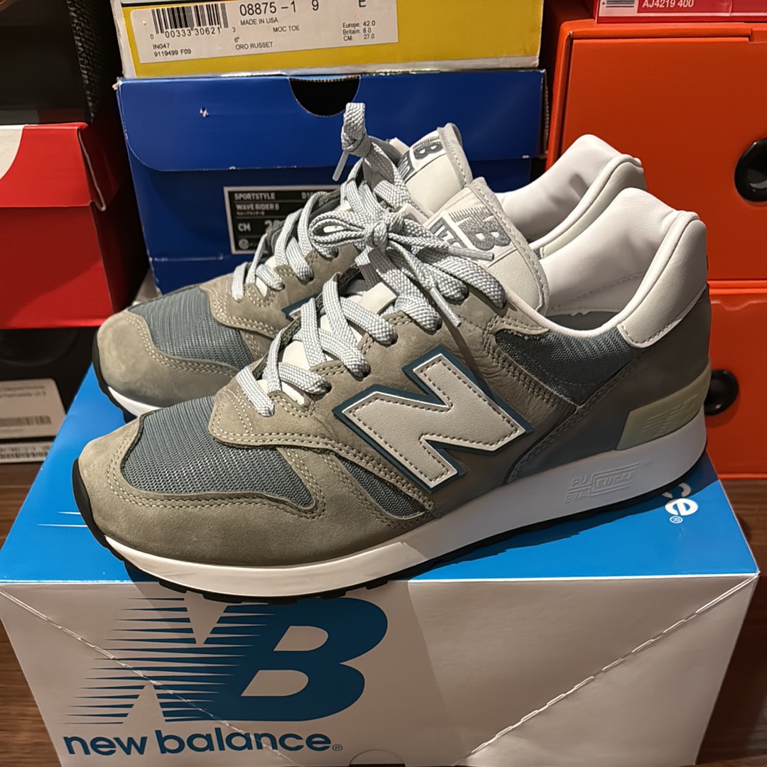 New Balance 1300JP Made in USA "Mirage Gray/Monument/Silver Birch" (2025)