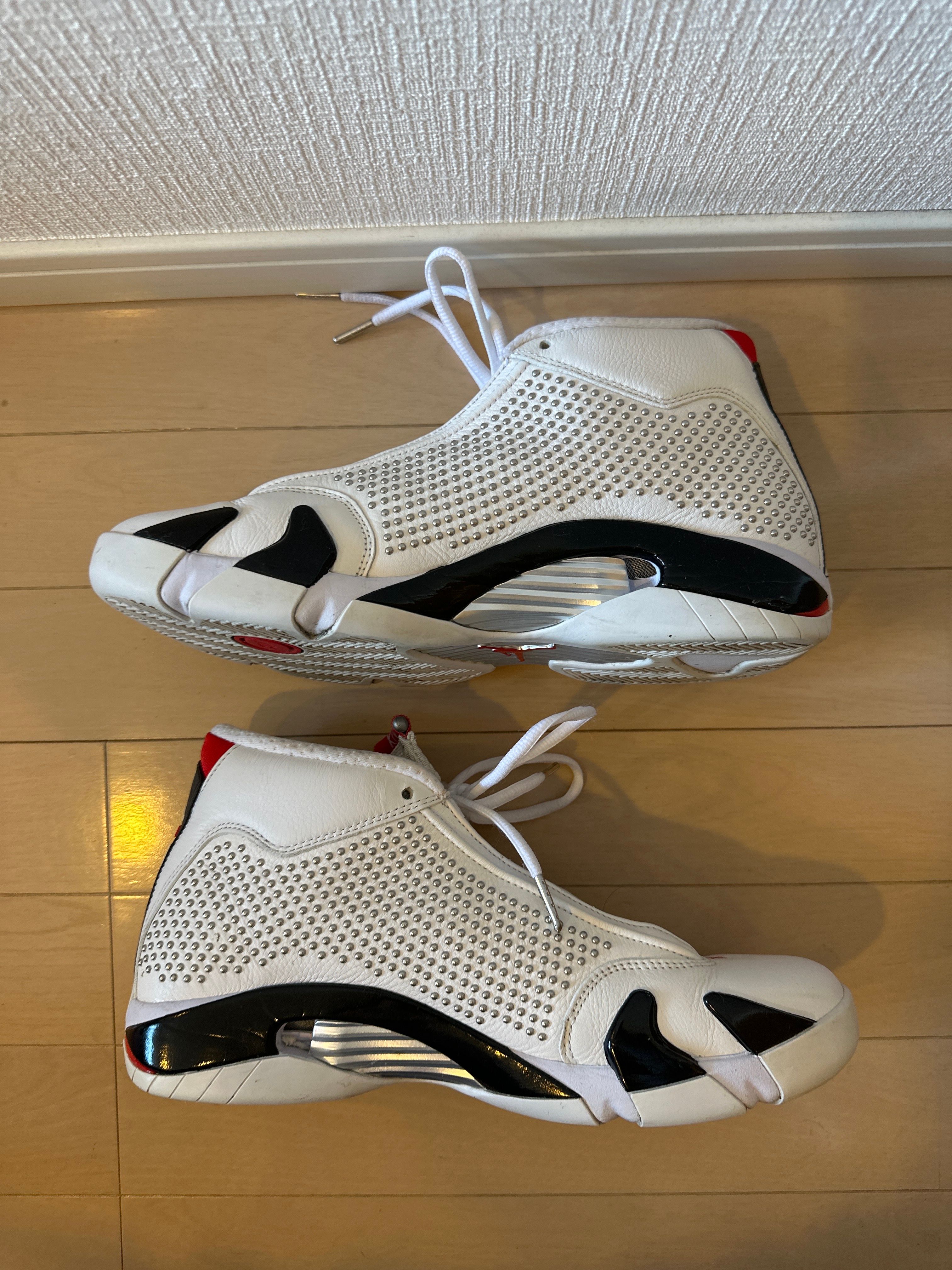 Supreme × Nike Air Jordan 14 Retro "White/University Red"