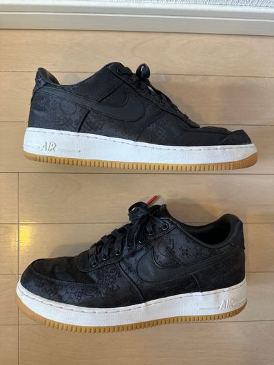 Fragment × CLOT × Nike Air Force 1 Low "Black"