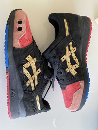 Ronnie Fieg × Asics Gel-Lyte III Tokyo Trio 252.1 "Black/Gold"