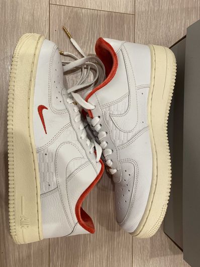 KITH × Nike Air Force 1 Low "White/Red"