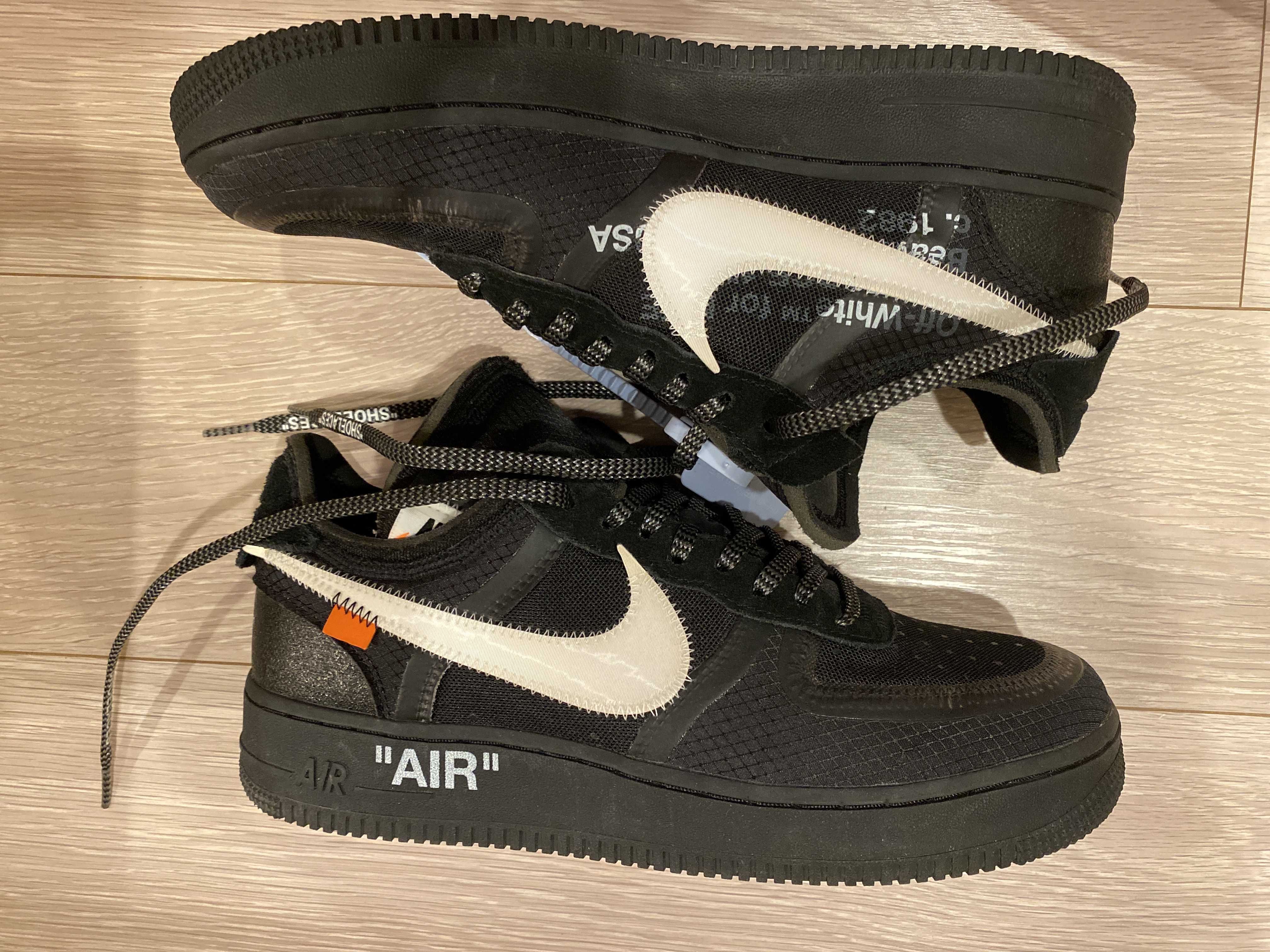 Off-White × Nike Air Force 1 Low "Black"