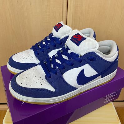 Nike SB Dunk Low "Los Angeles Dodgers/Deep Royal Blue"