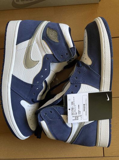 Nike Air Jordan 1 High OG CO.JP "White/Midnight Navy" (2020)(ブリーフケースなし)