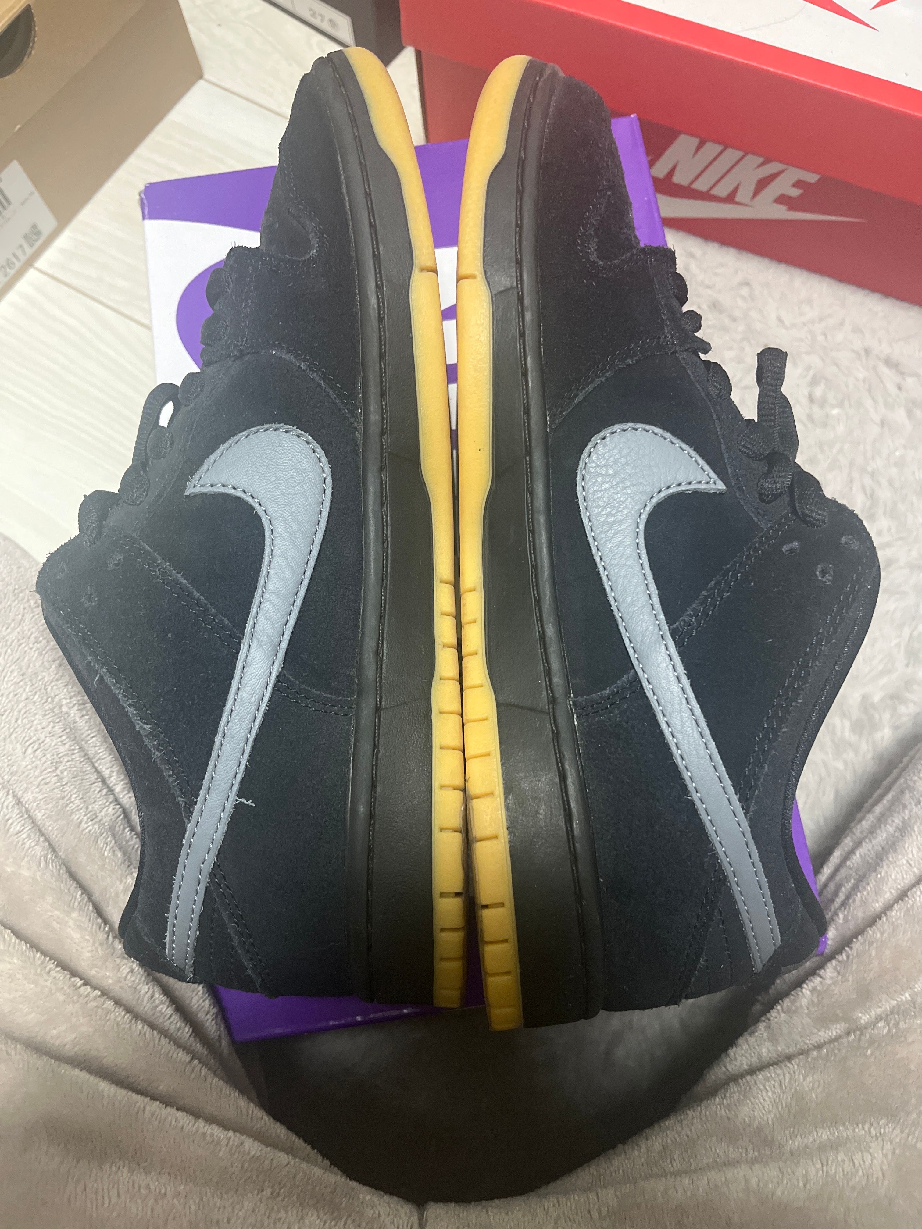 Nike SB Dunk Low Pro "Black/Fog"