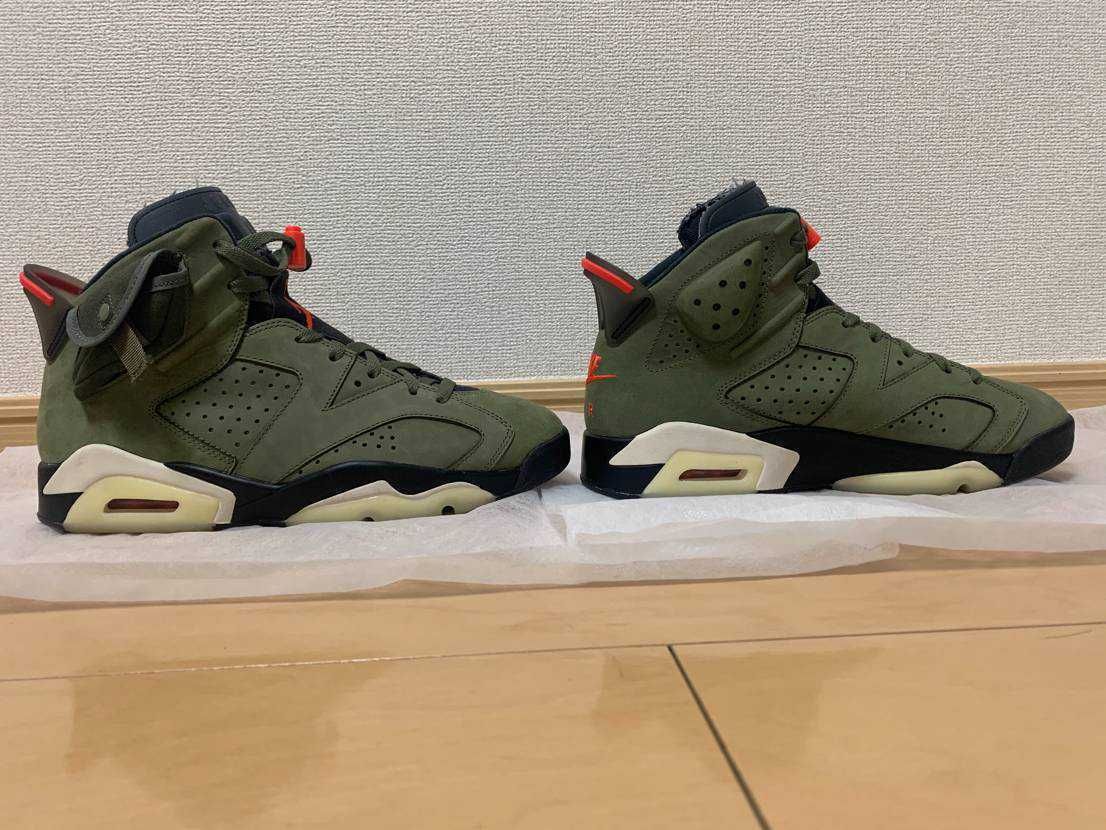 Travis Scott × Nike Air Jordan 6 Retro "Medium Olive"