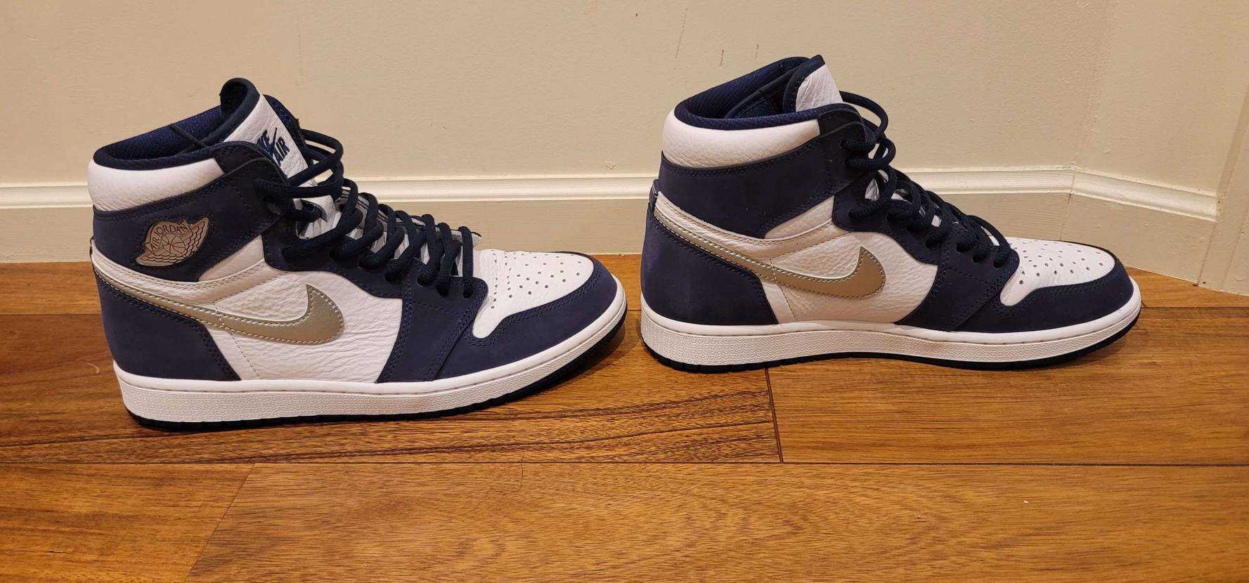 Nike Air Jordan 1 High OG CO.JP "White/Midnight Navy" (2020)(ブリーフケースなし)