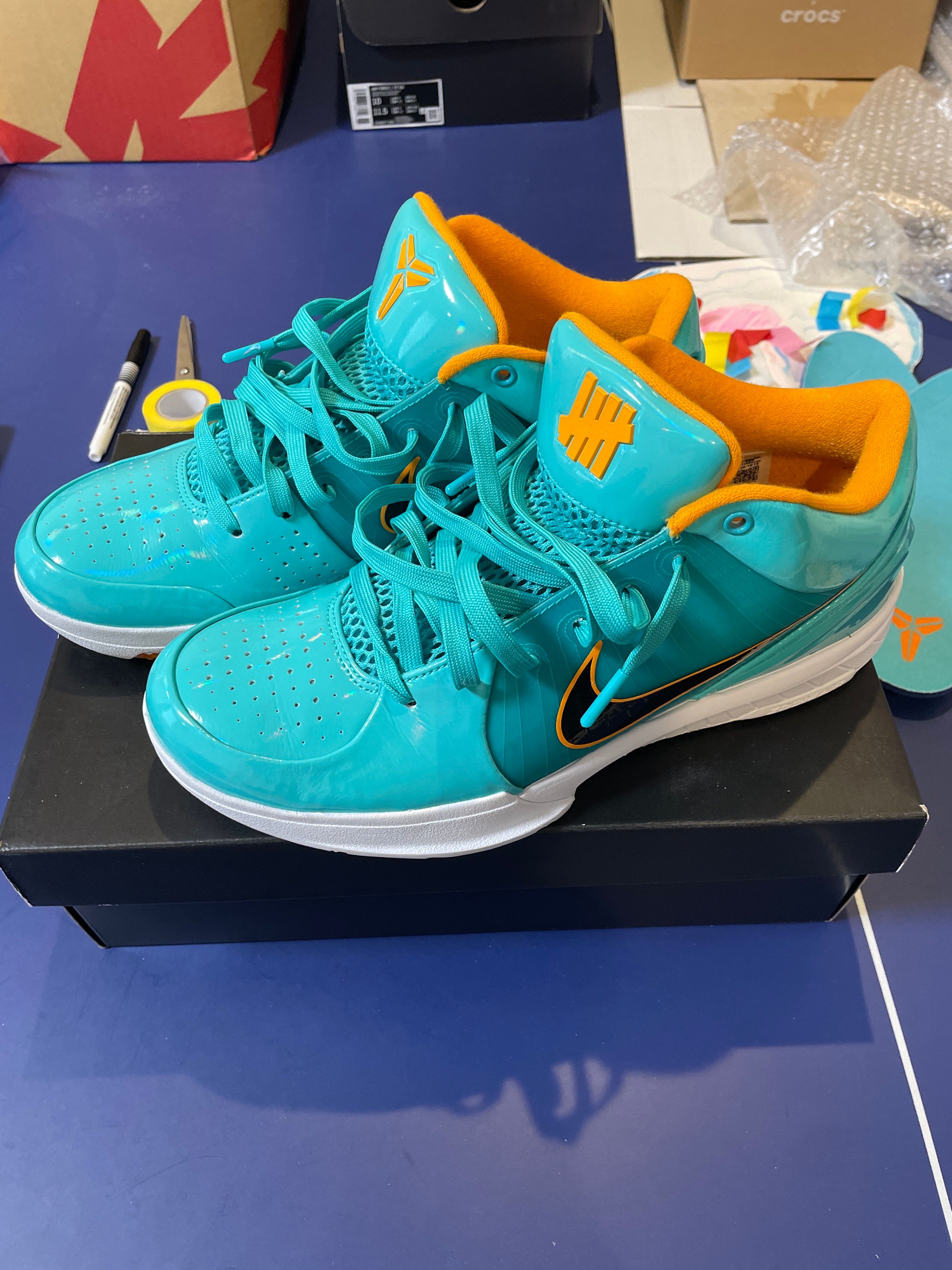 UNDEFEATED × Nike Kobe 4 Protro "Hyper Jade"