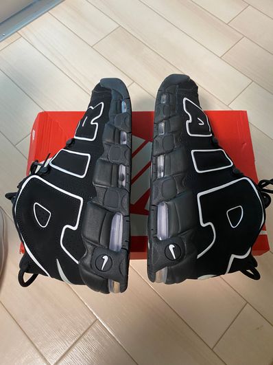 Nike Air More Uptempo "Black/White"(2020)