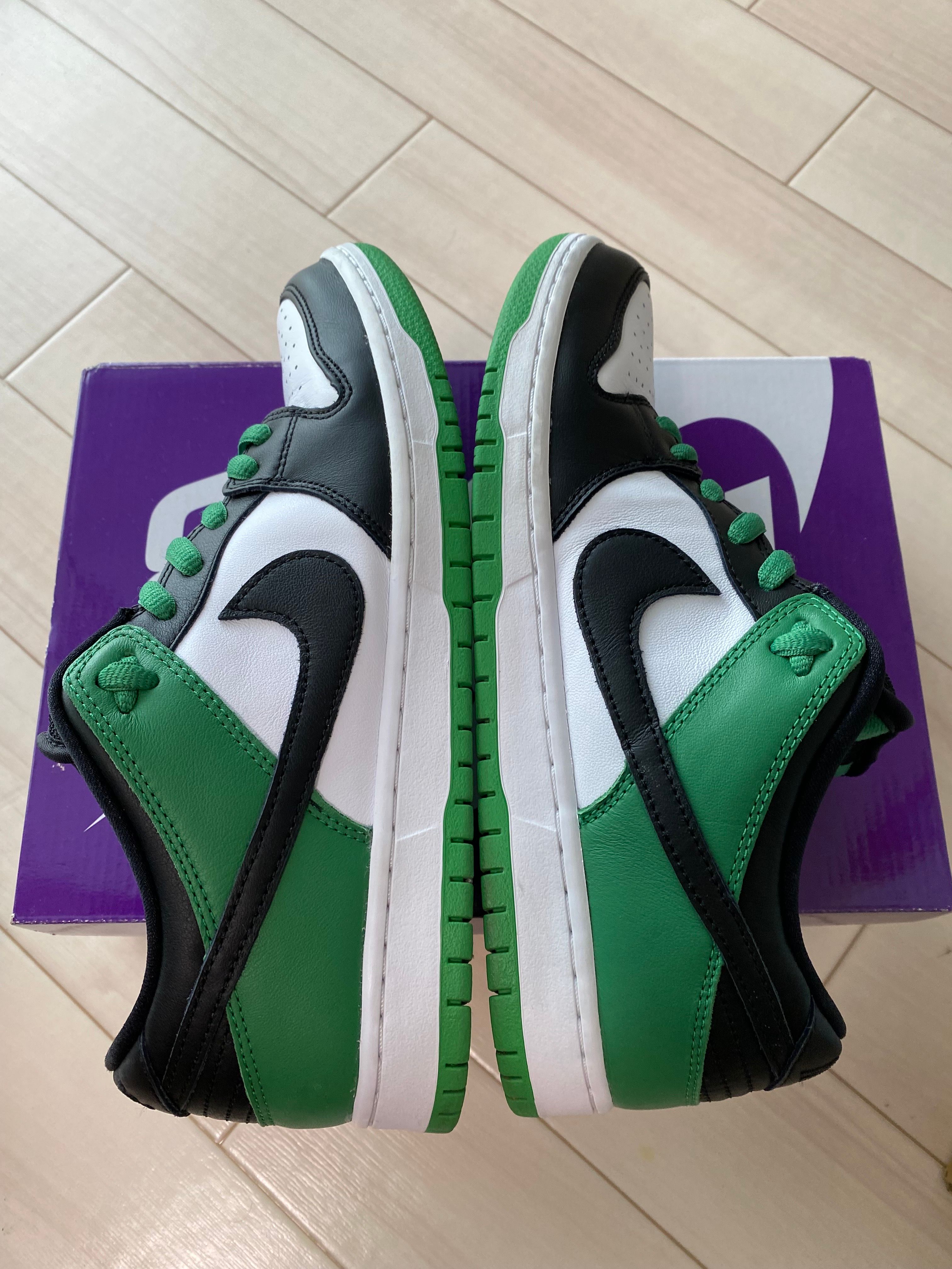 Nike SB Dunk Low Pro "Black and Classic Green"