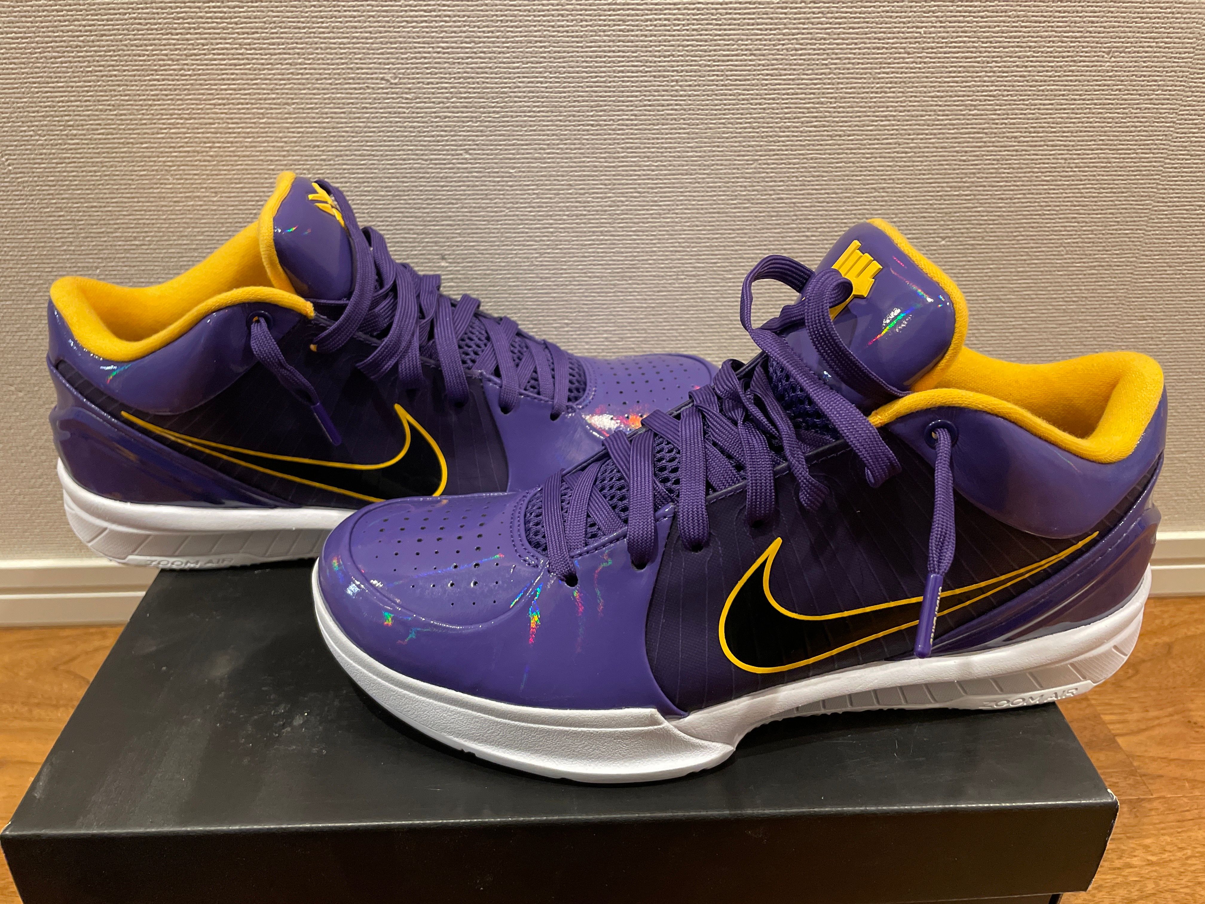 UNDEFEATED × Nike Kobe 4 Protro "Court Purple"