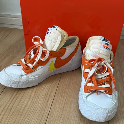 SACAI × NIKE BLAZER LOW "MAGMA ORANGE"