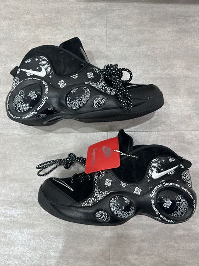 Supreme × Nike Air Zoom Flight 95 SP "Black/White"